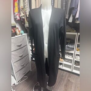 Halogen Wool and cashmere duster sweater